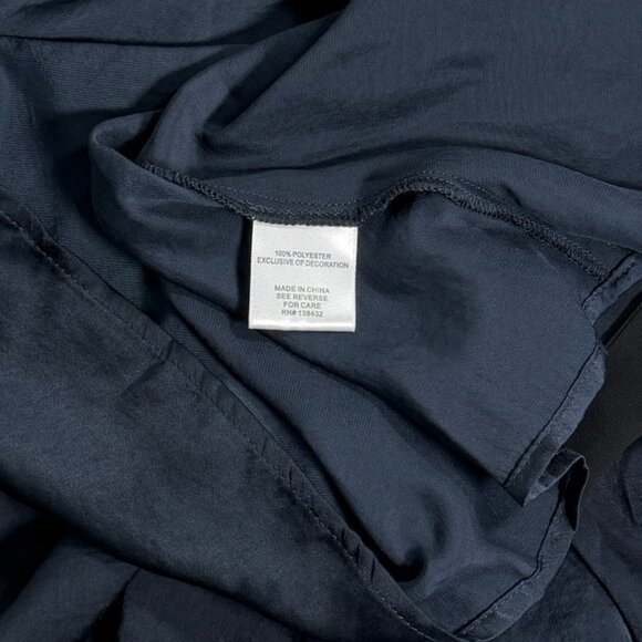 Modcloth Deep Navy Blouse with Beaded Collar Detail - Picture 9 of 9